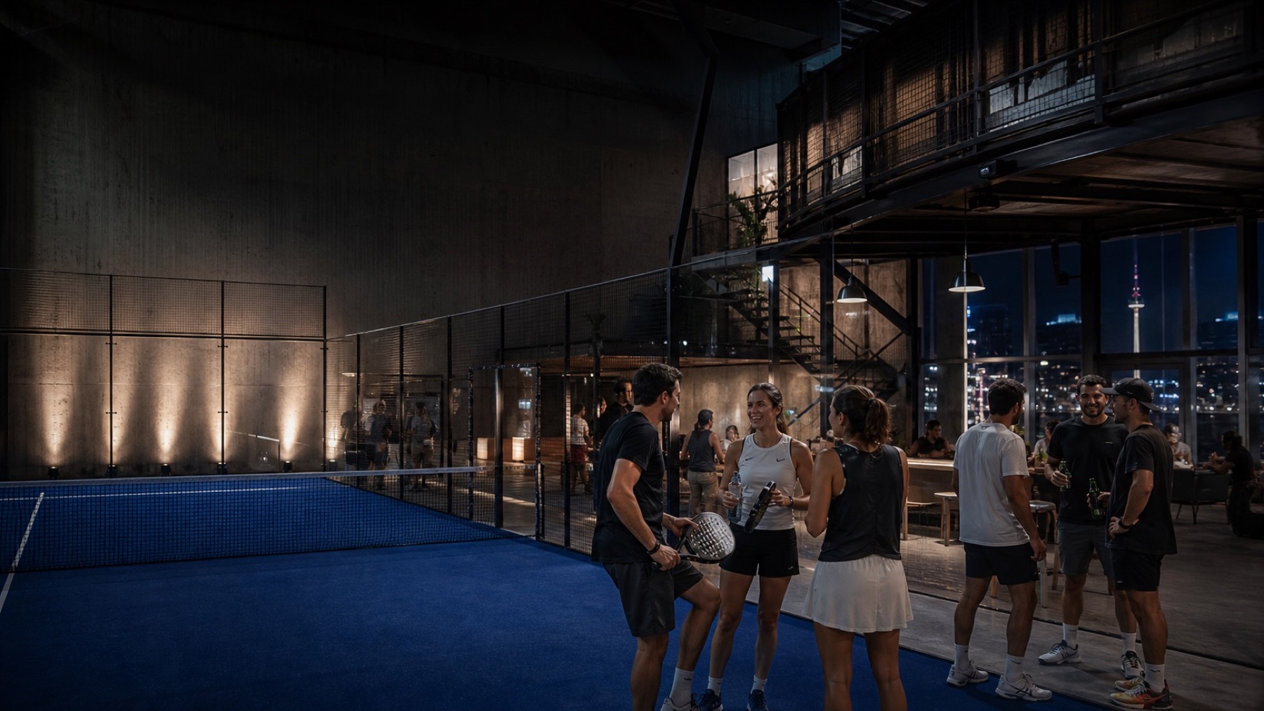 Padel-Community und Event in Berlin