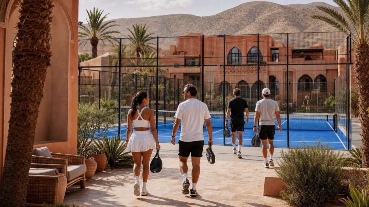 Padel Vacation zwischen Atlantik und marokkanischer Architektur in Agadir