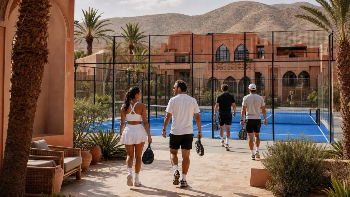 Padel Vacation between the Atlantic and Moroccan architecture in Agadir