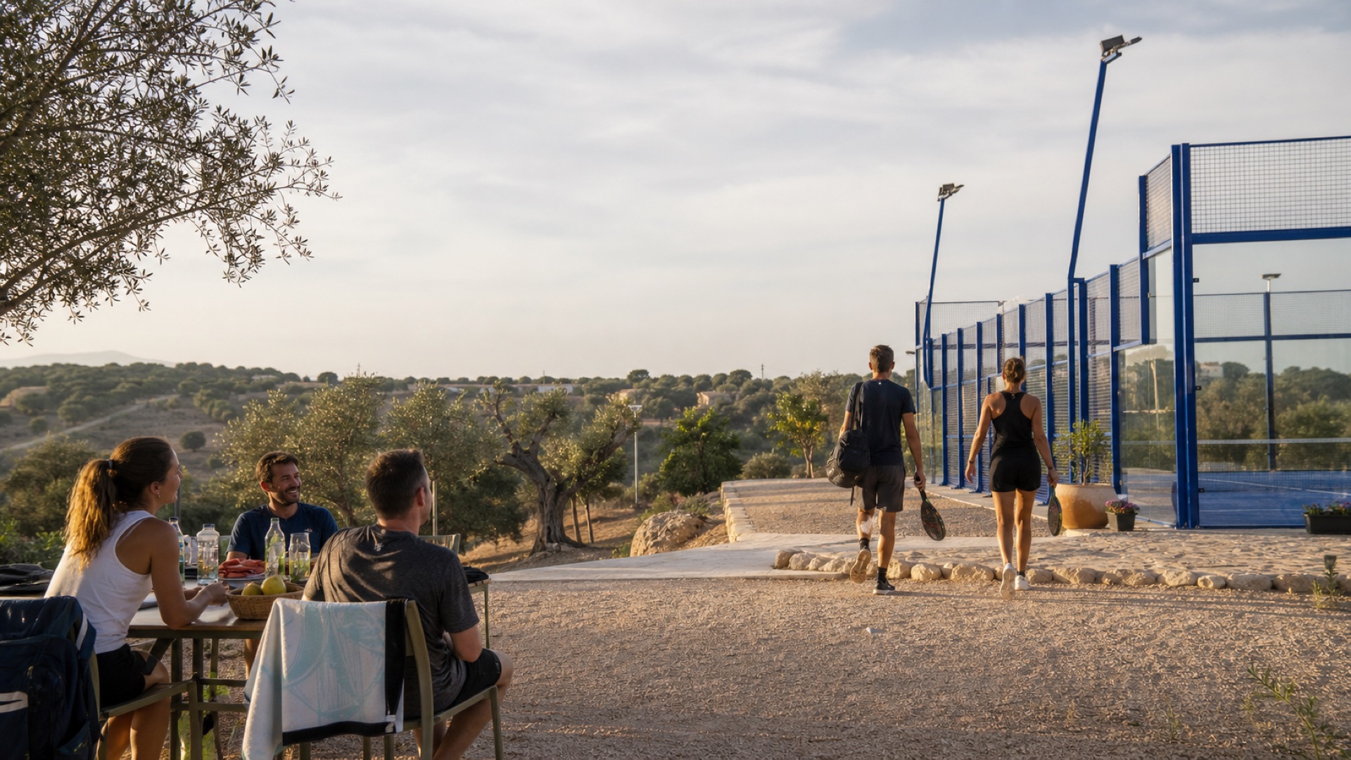 Entspannte Padel Vacation mit einer kleinen Gruppe in Andalusien